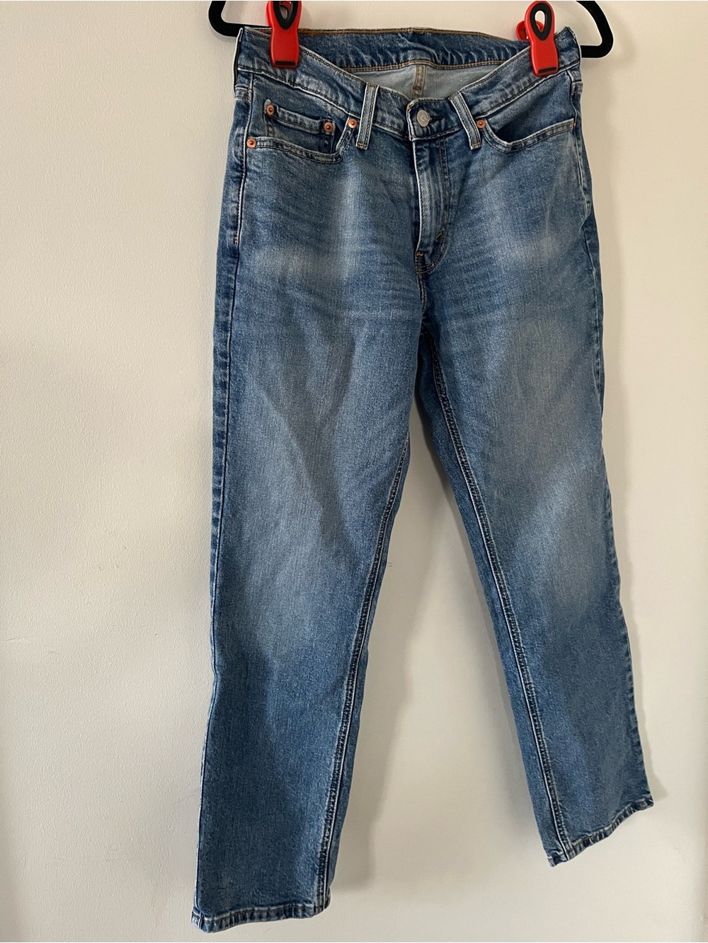 Levi's 541 Athletic Taper Jeans Mens 29 X 30 Medium Wash Western Casual
